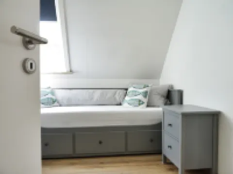 Vacation apartment with balcony near the family lagoon