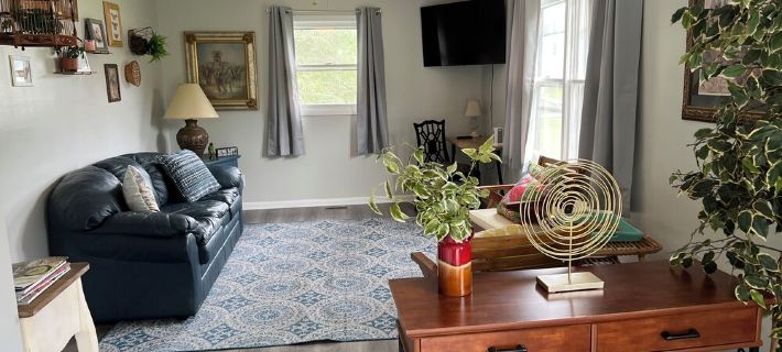 Cozy Bristol Jungalow Apartment- 2 blocks from King College - 2 bd/1 bath サリバンのホテル