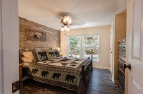 "UNWIND BY THE WATER'S EDGE" Beautiful 2/1 Cabin w/ Hot Tub on Roaring Creek!