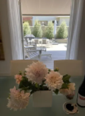 Upscale cottage: First block from the beach