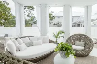 Location, comfort, and 5 beach accesses to more than one mile of deeded beach!