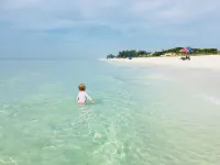 Unwind Sunshine - heated pool, steps to the local's favorite beach, free bikes