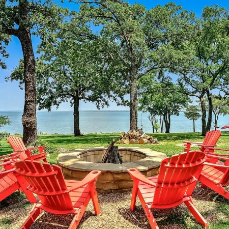 Very Rare Waterfront Home on Lake Texoma, Walk to Water from the backyard