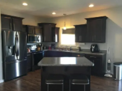 Upstairs of a newer ranch style home.  Owner resides in locked off basement.