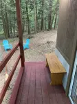 Cute cabin in the woods