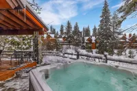 Private Hot Tub and Fireplace - Contemporary Mountain Retreat Hotels in Cascade