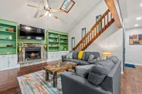 Lake Access and Expansive Deck - Charming Retreat with Cozy Fireplace