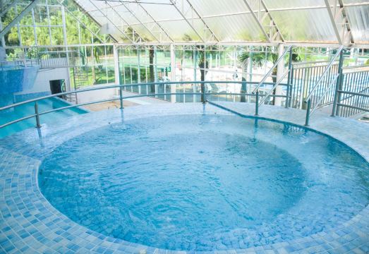 나시오날 인 이구아수의 가족 친화적 수영장 또는 워터슬라이드