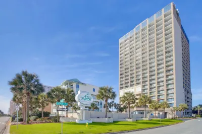 Scenic Views from the Balcony at Ocean Forest Plaza Condos Hotels in 
