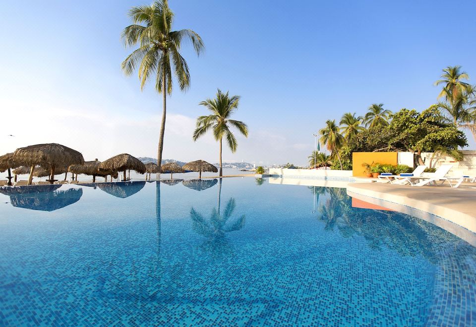 Krystal Beach Acapulco Hotel Over view