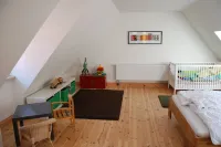 large, newly renovated half-timbered house with garage, pets welcome Hotels in Sudharz