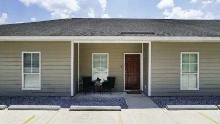 Welcome!  This apartment offers a spacious and comfortable place to stay.