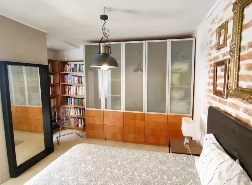 Brick wall old photographer patio house in Belem Hotel a Ajuda