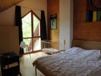 Spacious apartment of 70m2 / 6p. in chalet well located 500m from the village of Allos