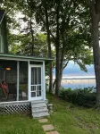 WATERFRONT Maine Historical Cottage with Separate Guest Cottage