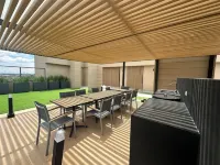 Apto con Jacuzzi Privado y vista verde