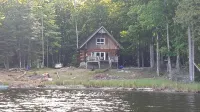 Lake Front Log Cabin