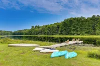 Lakefront Catskills Container Home: Private Lake