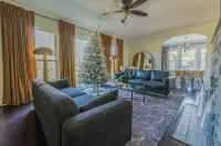 迷人的哥倫布度假屋 三臥室 帶泳池和遊戲