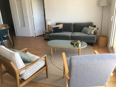 3-room apartment at the foot of Casino beach