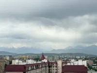 Skyline  apartment in lovely Bishkek with 2-bedroom, near complex BISHKEK PARK