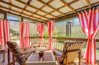 Large Deck: Luxe 6-acre Retreat in Dahlonega! - 3-Star