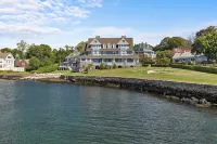 Waterfront Estate in Groton – 10 Bedrooms, Private Pier, & Beach Access