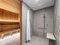 Sleek 1-Bed Canberra Flat with Gym & Sauna Access - con vistas a la montaña