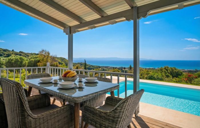 Villa Filokalia with Exceptional View - Happy Rentals