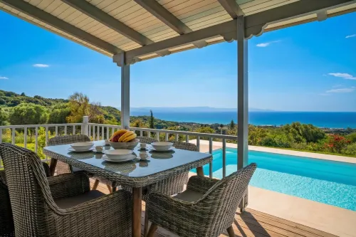 Villa Filokalia with Exceptional View - Happy Rentals