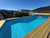 Pool & Sauna Retreat - Private Studio Apartment Porsgrunn - Pool