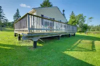 9-acre Riverfront Home in Milbridge w/ Deck & Yard - 3-Star
