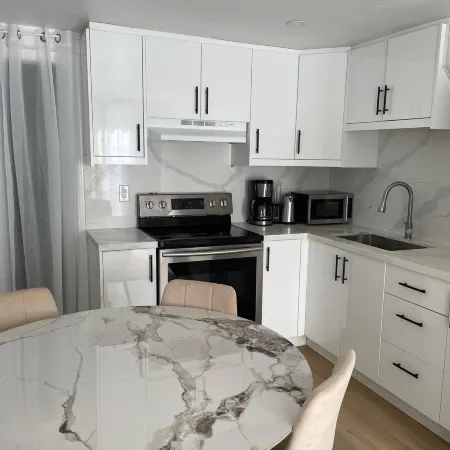 Oshawa  Suite  Open Kitchen  Living Space