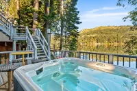 Luxury Lakefront 5 Br Home Hot Tub Arcade - ジャグジー