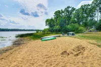 Lakefront Home on 17 Acres: 9 Mi to Dtwn Brainerd! - con encanto