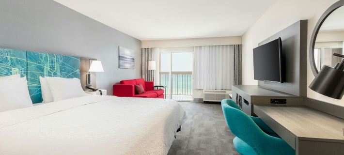 Hampton Inn Daytona Shores-Oceanfront Hotels in Volusia County