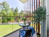 Beachfront Apartment With Indoor Pool and Sauna - balcony