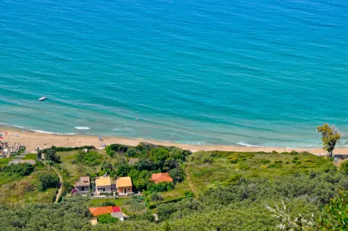 Holiday House Angelos on Agios Gordios Beach