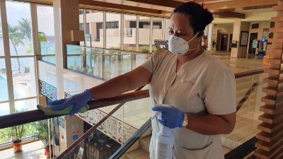 共有エリア グアム リーフ ホテルの写真