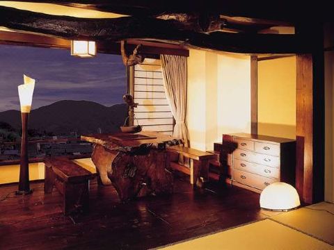 Gero Royal Hotel Miyabitei의 옥상 노천탕