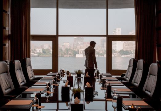 힐튼 카이로 그랜드 나일에서 바라본 나일강 야경