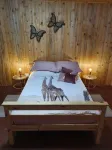 Hout Huisie (Wooden House) Self Catering Africa Bush Vacation in Marloth Park