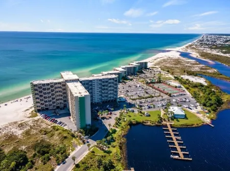 Sea Escape 2BR PCB Beachfront Condo at Pinnacle Port near 30A on Carillon Beach