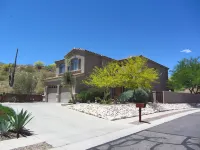 Gated La Paloma Home, Private Lot with City & Mountain views
