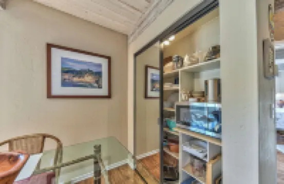 "Atherton Cottage Has Ocean View & Two Fireplaces!