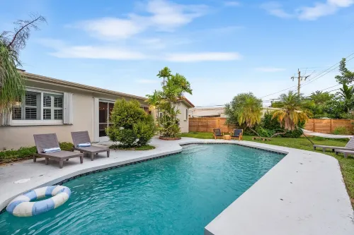 Centrally Located 4BD Oasis w/ Pool & Movie Patio