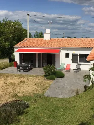 Charmante Maison en Bordure de Foret et Bout D'impasse Proche Plage et Commerces Hotel a Saint-Jean-de-Monts