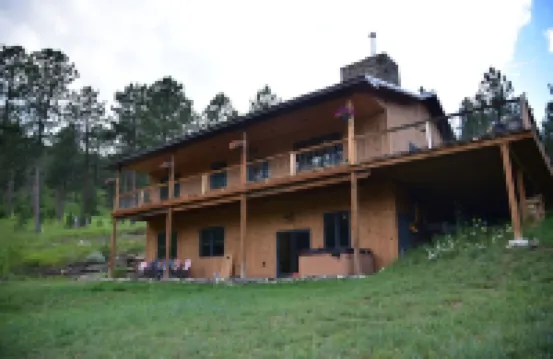 Custer Area Retreat on 40 Acres: Hot Tub, Fire Pit, Trails & Views