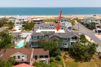 Serene Family Home with Heated Pool 30 Steps from Beach