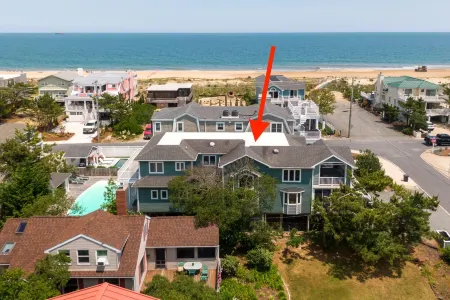 Serene Family Home with Heated Pool 30 Steps from Beach